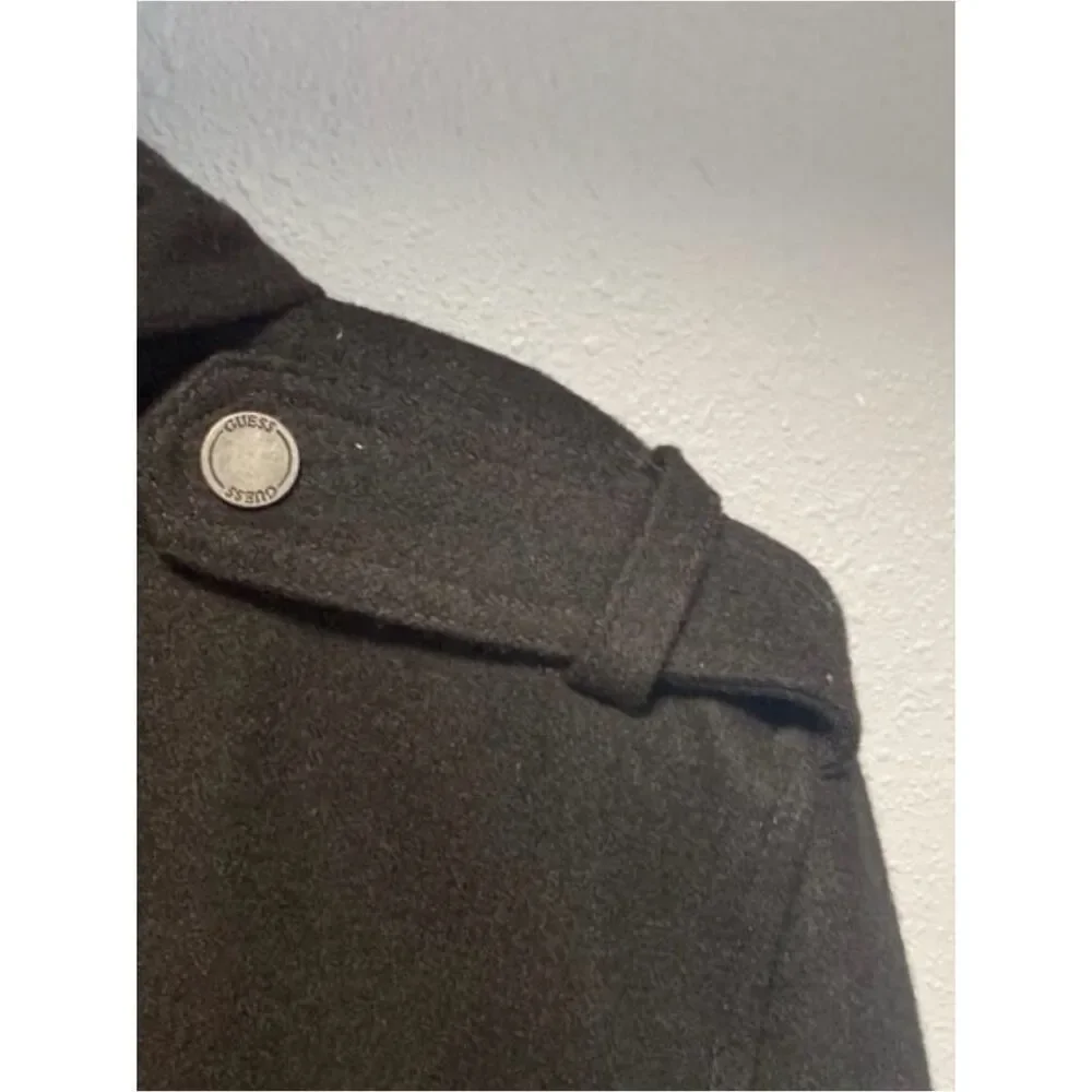 GUESS Men’s Wool Blend‎ Jacket with Hood – Size XXL 🖤